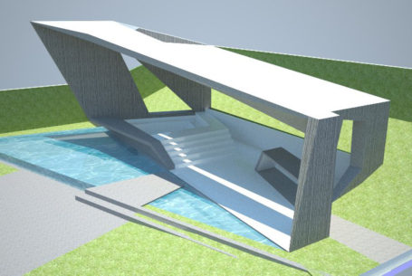 Cuerpos · Gazebo, Terraza y Piscina